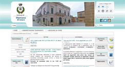 Desktop Screenshot of comune.morcianodileuca.le.it